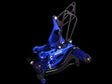 Honda CBR 929-954 Rearsets Blue