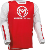 MOOSE RACING Sahara Jersey - Red/White - 2XL 2910-7430