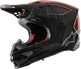 ALPINESTARS Supertech M10 Motorcycle Helmet - Alloy - MIPS - Black/Orange/Red - Medium 8301720-1403-MD