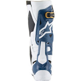 ALPINESTARS Arlington LE Tech 10 Boots - White/Blue/Gold - US 8 2010020-262-8