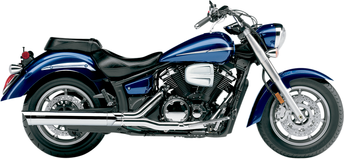 COBRA Scalloped Muffler Chrome for XVS 1300 2007-2017 2275