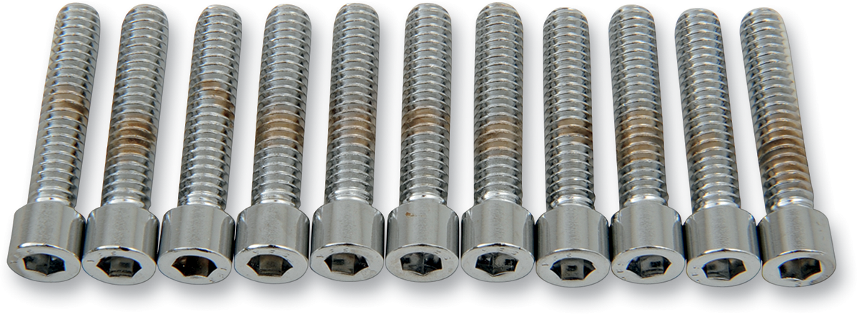 DRAG SPECIALTIES Bolts - Socket-Head - Smooth - 1/4-20 x 1-1/4" MPB182S