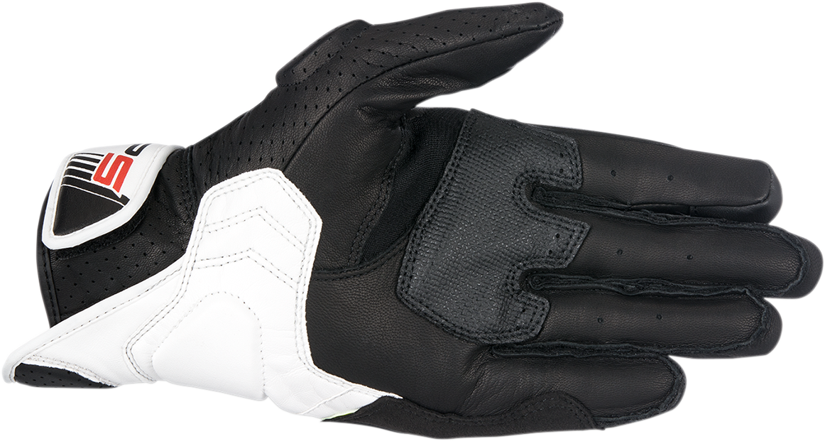 ALPINESTARS SP-5 Gloves - Black/White/Red - 3XL 3558517-123-3X