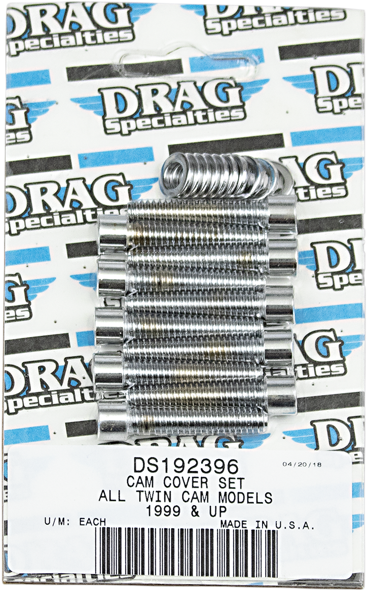 DRAG SPECIALTIES Socket-Head Smooth Camshaft Cover Bolt Kit MK373S