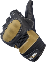 BILTWELL Bridgeport Gloves - Tan - Large 1509-0901-304