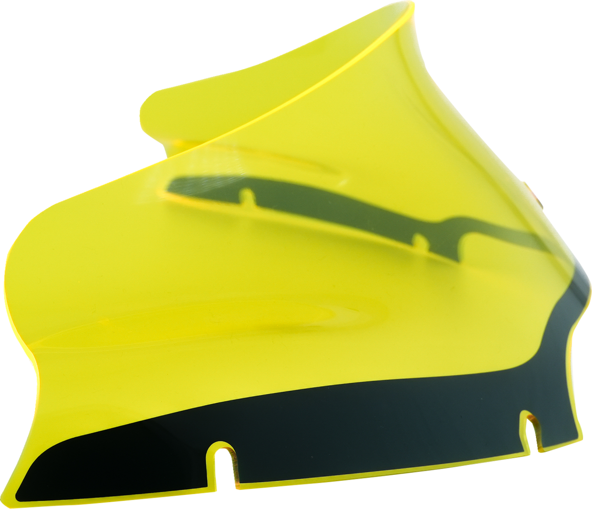 KLOCK WERKS Kolor Flare™ Windshield - 6" - Yellow Ice - FLTR KWW-01-0629