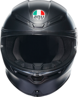 AGV K6 S Motorcycle Helmet - Matte Black - Large 2118395002011L