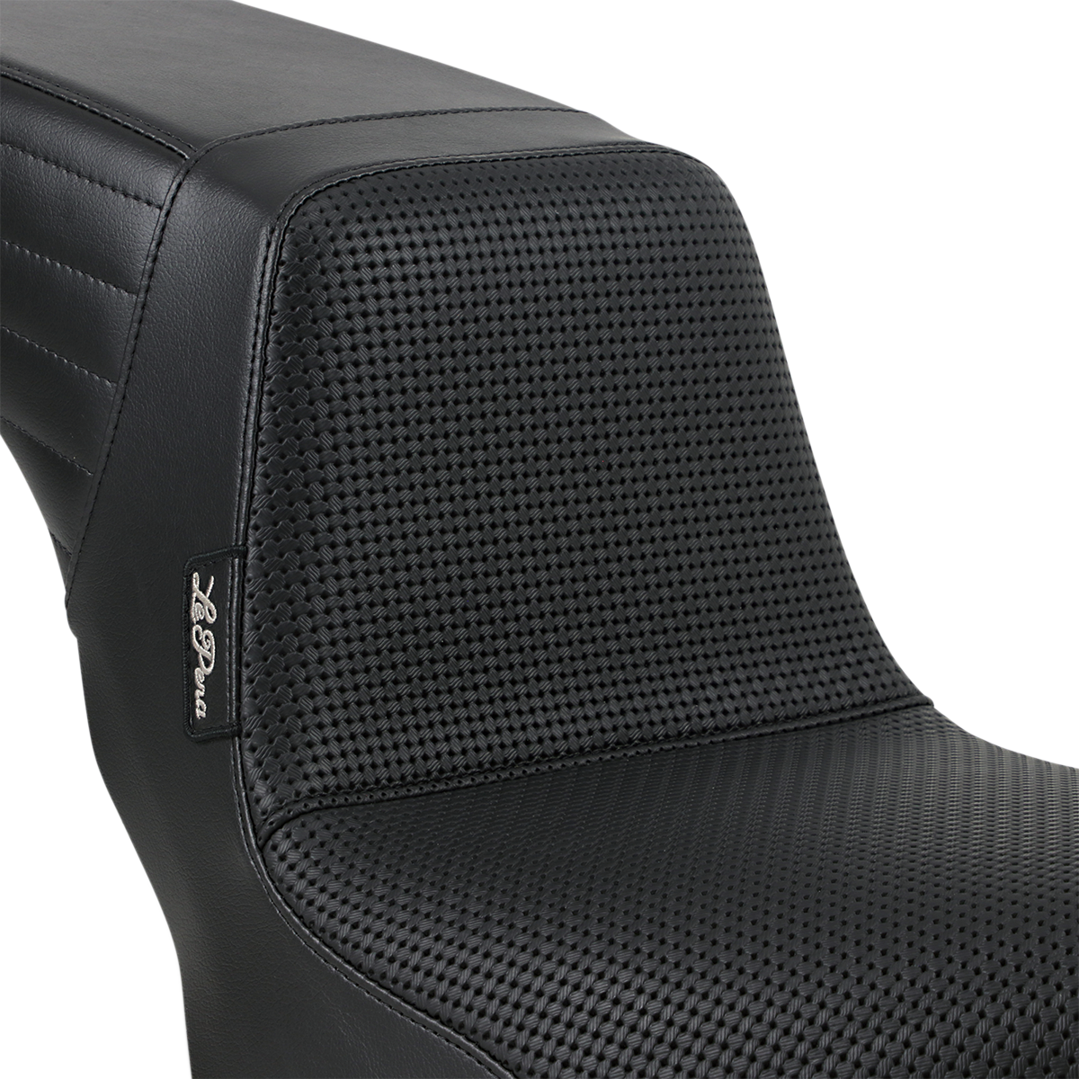 LE PERA Kickflip Seat - Basketweave - Black - FXBB '18-'21 LY-590BW