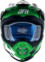 AFX FX-19R Motorcycle Helmet - Racing - Matte Green - Large 0110-7080