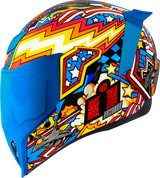 ICON Airflite™ Motorcycle Helmet - Flyboy - Blue - 3XL 0101-16016