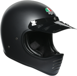 AGV X101 Motorcycle Helmet - Matte Black - Small 20770154N000110