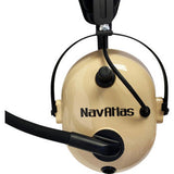 NAVATLAS Headset - Over-the-Head - Stereo/VOX - Beige NO303BE