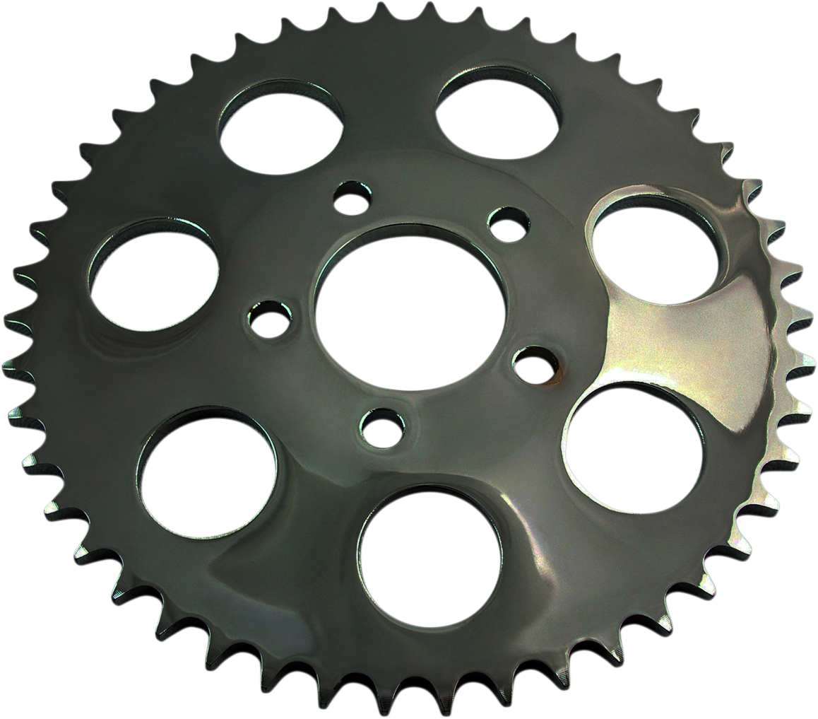 DRAG SPECIALTIES Rear Sprocket - Gloss Black - Dished - 51 Tooth 16426EB