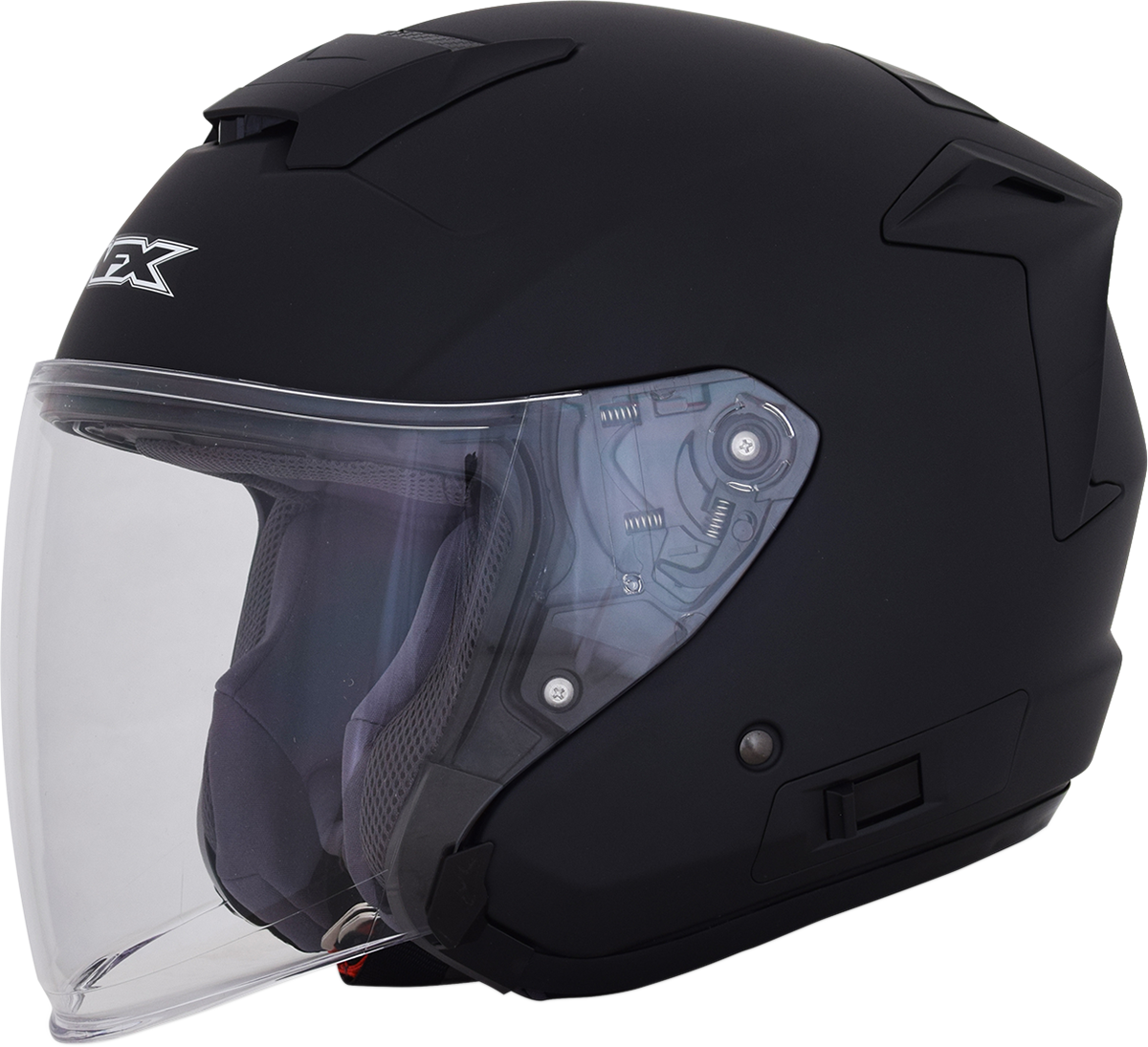 AFX FX-60 Motorcycle Helmet - Matte Black - Small 0104-2555