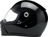 BILTWELL Lane Splitter Motorcycle Helmet - Gloss Black - Small 1004-101-102