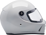 BILTWELL Lane Splitter Motorcycle Helmet - Gloss White - Medium 1004-104-503