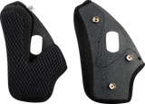 AFX FX-37X Cheek Pads - Black - Small 0134-3382