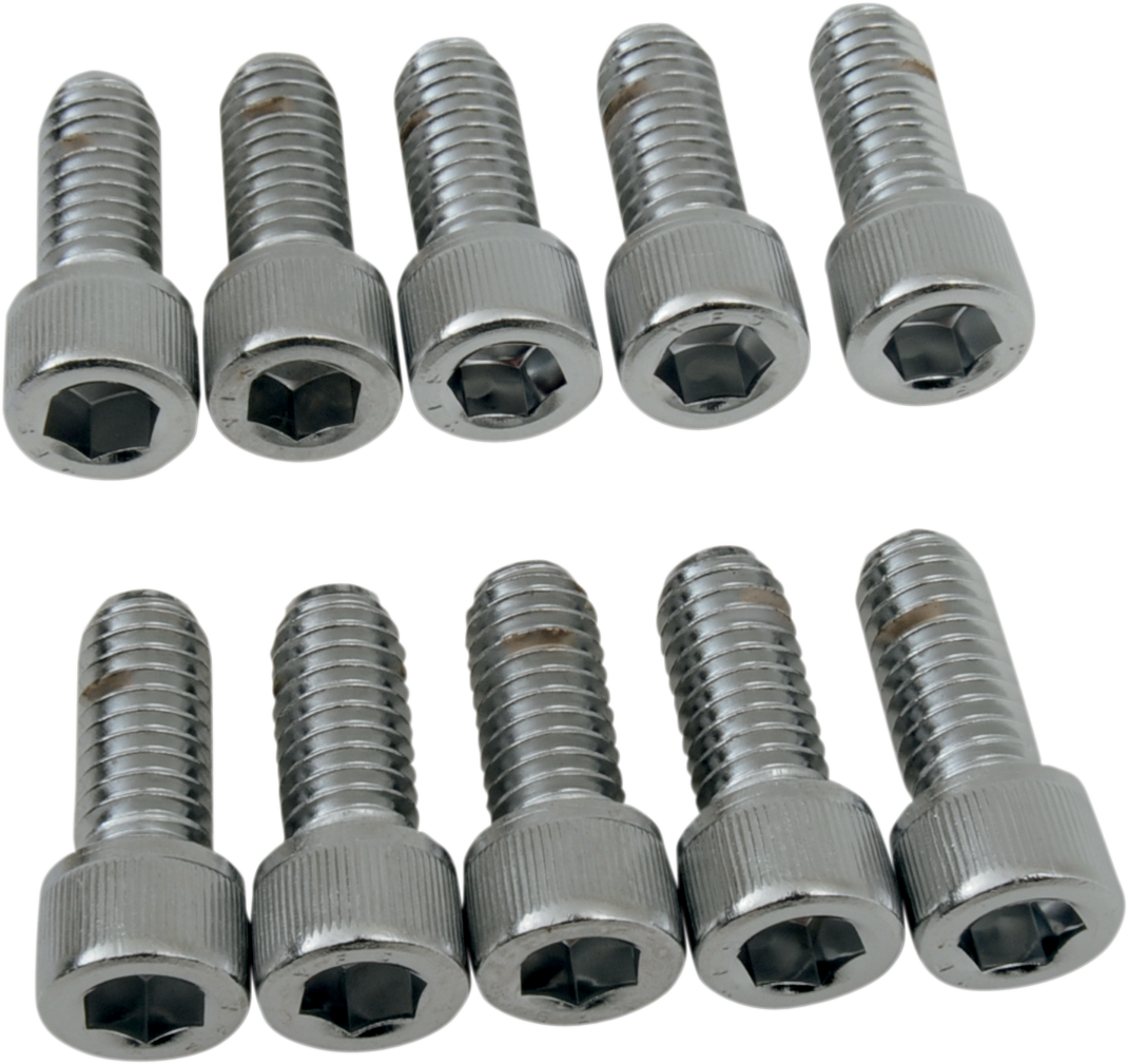 DRAG SPECIALTIES Bolts - Socket-Head - Knurled - 5/16-18 x 3/4" MPB215