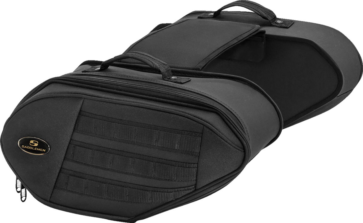 SADDLEMEN Tactical Saddlebag - Black 3501-1433