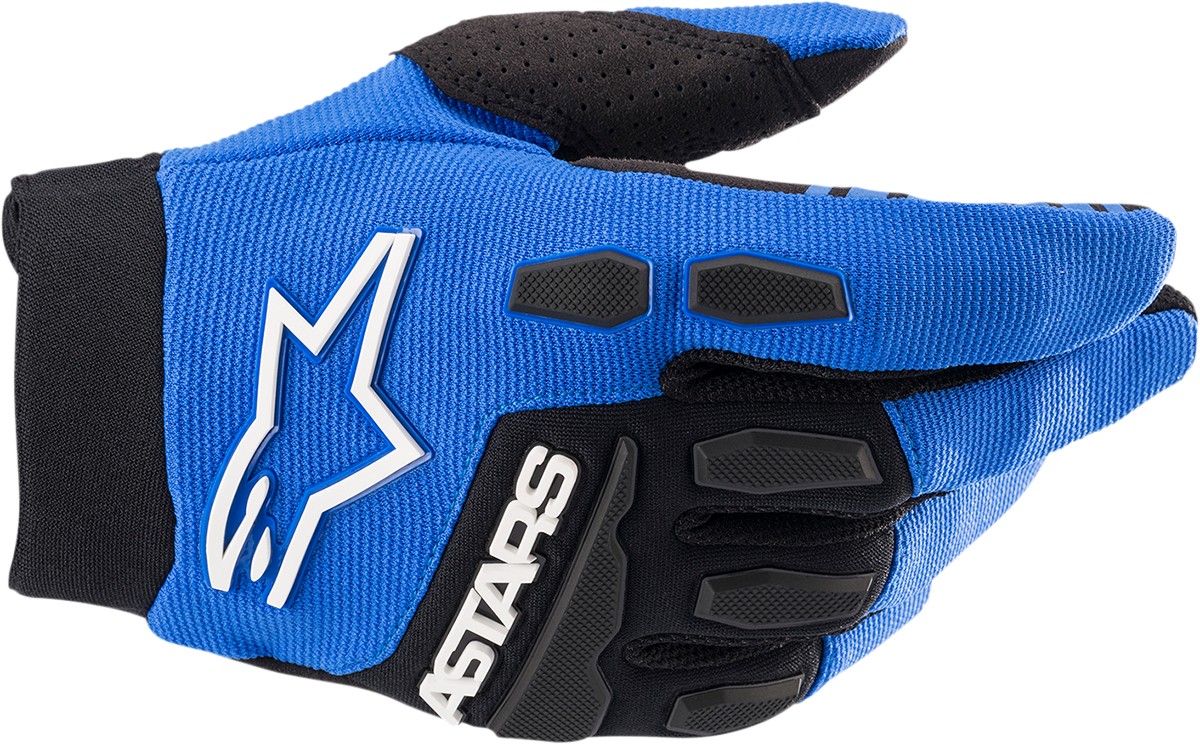 ALPINESTARS Youth Full Bore Gloves - Blue/Black - Large 3543622-713-L