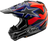 ARAI VX-Pro4 Motorcycle Helmet - Stars & Stripes - Black Frost - XS 0110-8206