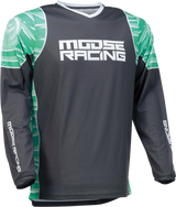 MOOSE RACING Qualifier Jersey - Teal/Gray - Small 2910-6958