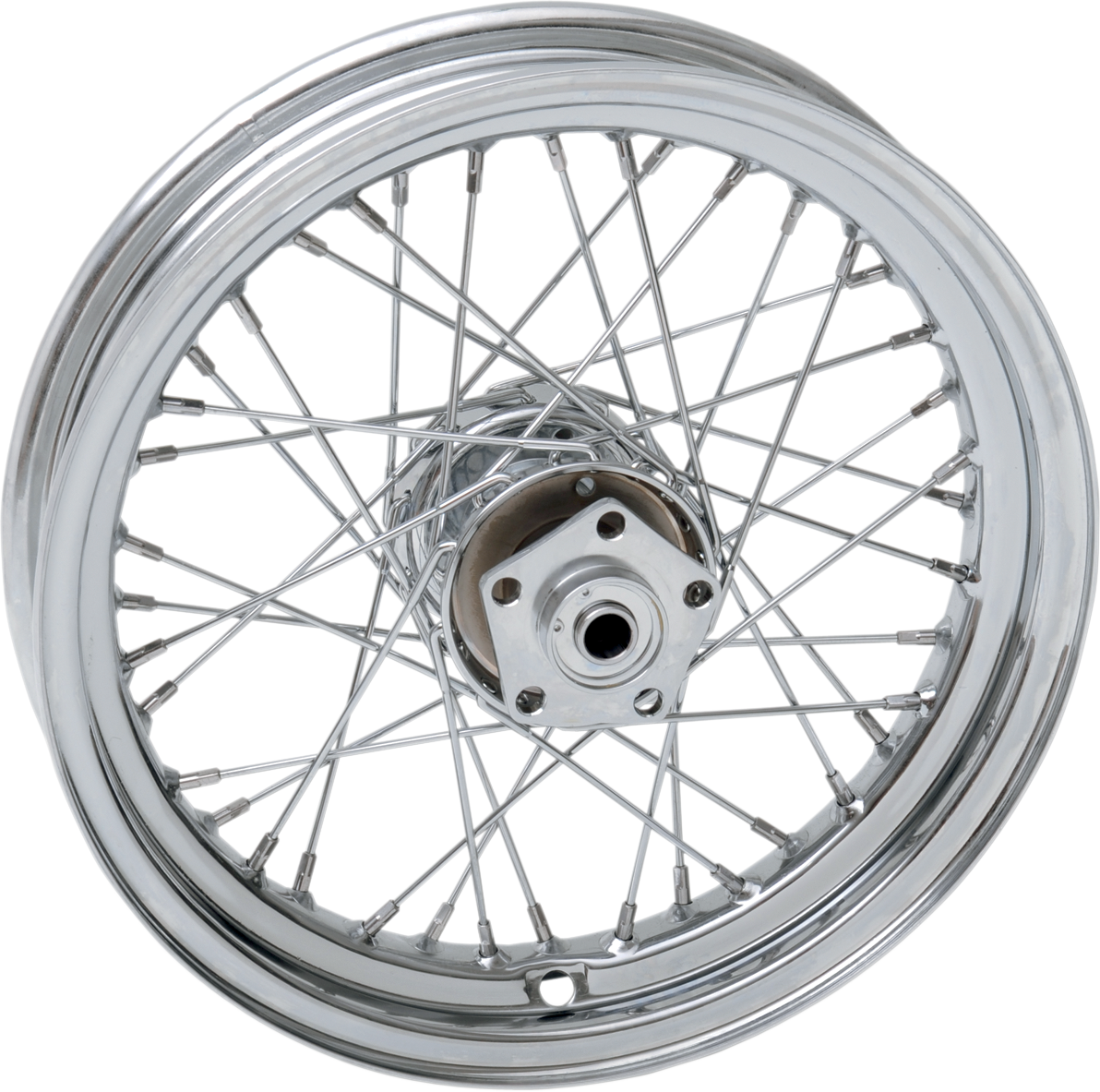 DRAG SPECIALTIES Front/Rear Wheel - Dual Disc/No ABS - Chrome - 16"x3.00" 19076A