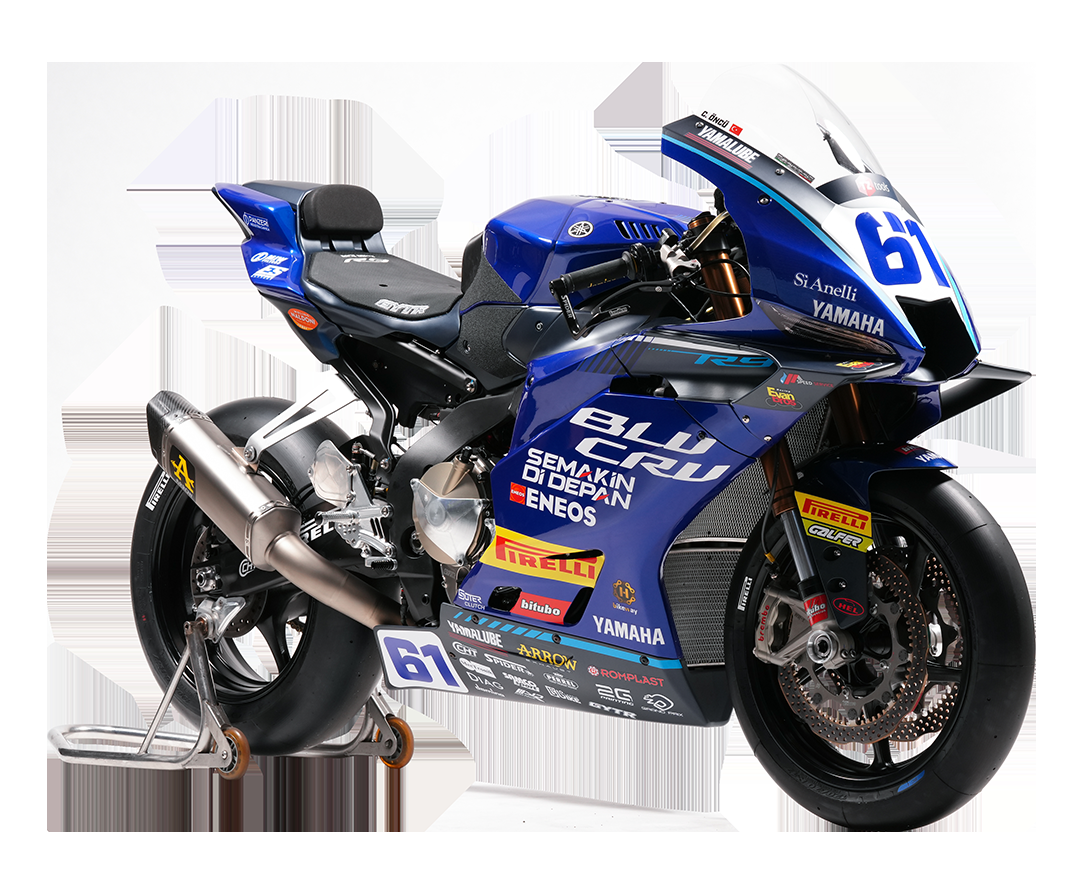 71241PTR Arrow Yzf R9 2025  Competition Evo Titanium Full system exhaust NO db killer 105db