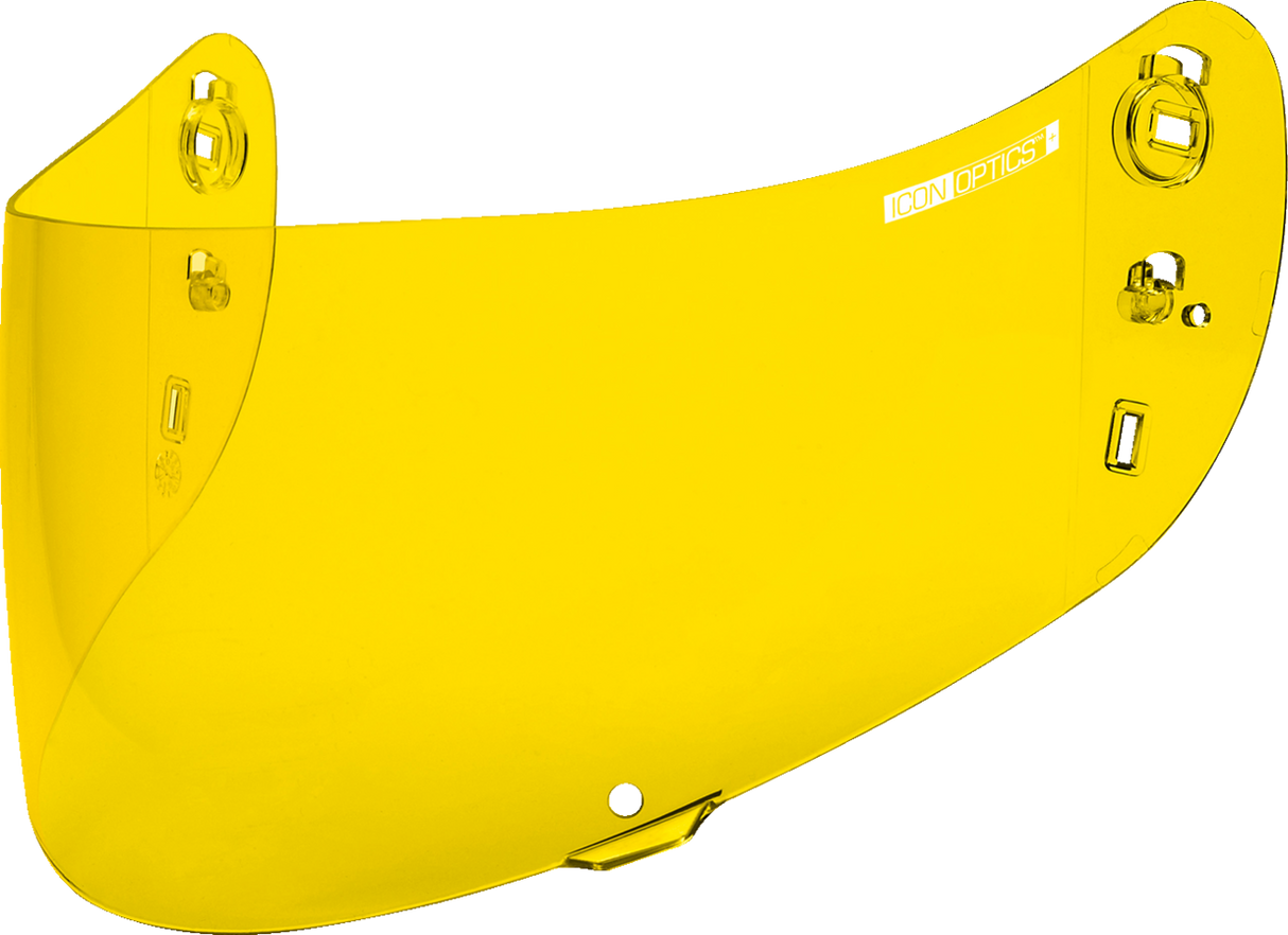 ICON Optics™ Airframe Pro/Airform/Airmada™ Shield - 22.06 - Yellow 0130-1156