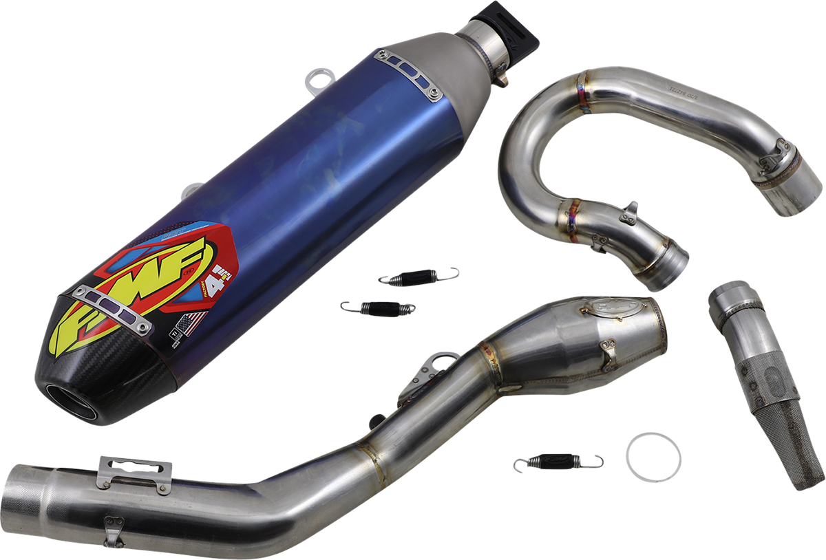 FMF 4.1 RCT Exhaust with MegaBomb - Anodized Titanium KTM 350 XCF-W 2020-2022 045653 1820-1957