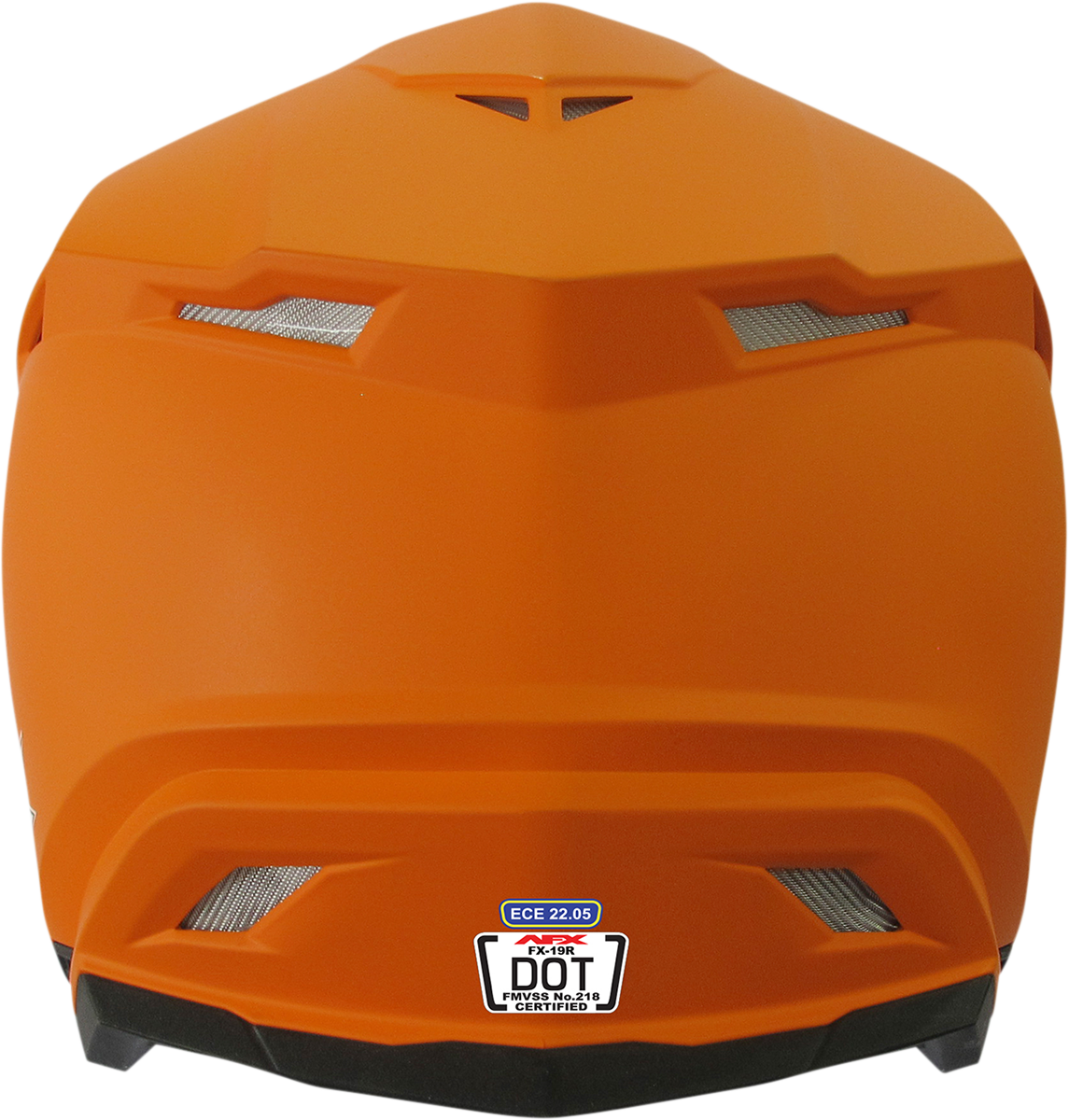 AFX FX-19R Motorcycle Helmet - Matte Orange - Large 0110-7048