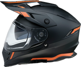 Z1R Range Motorcycle Helmet - Uptake - Black/Orange - Large 0140-0117