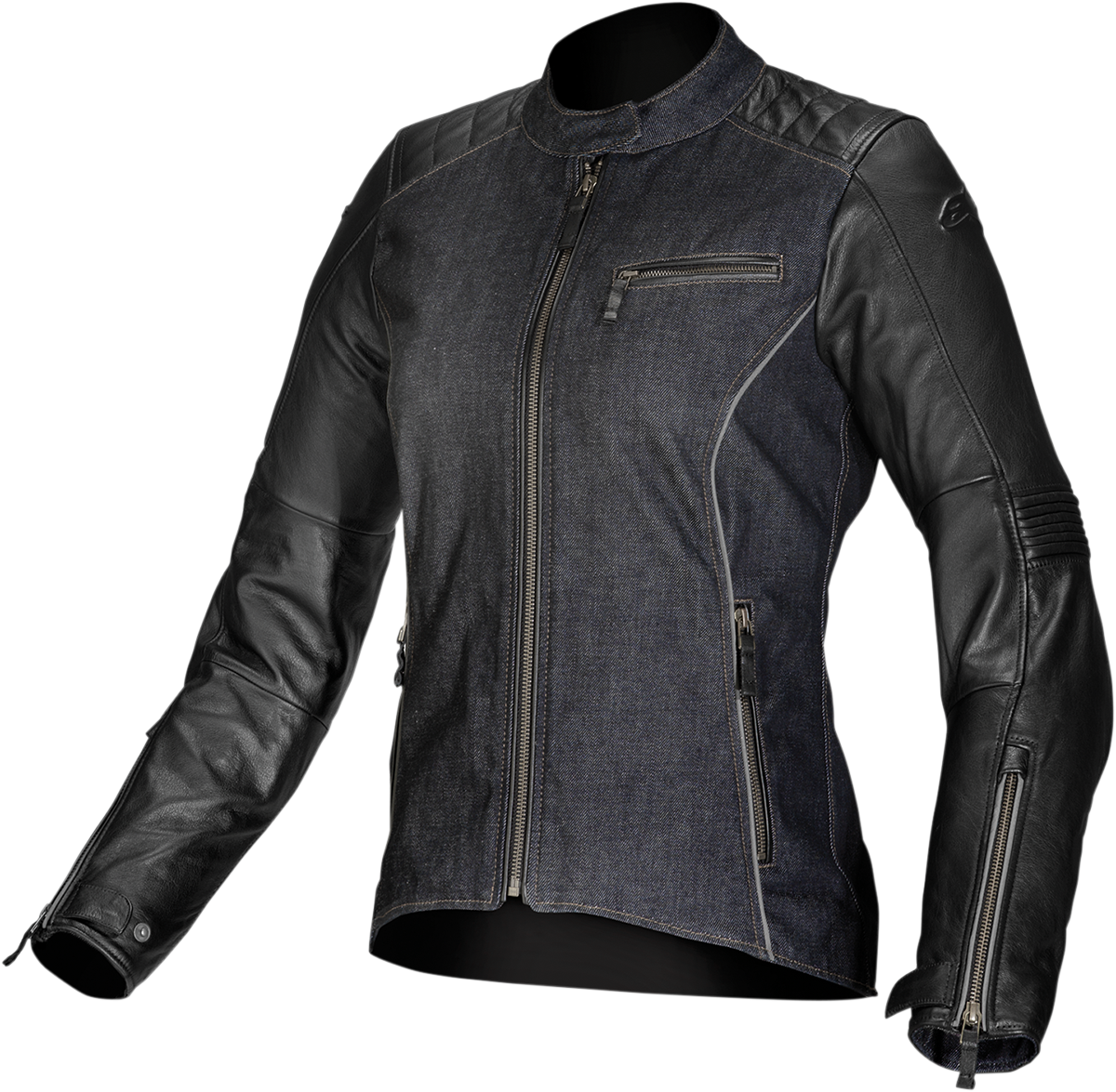 ALPINESTARS Women Stella Renee Leather Jacket - Black - US 2 / EU 38 3318013-10-38