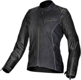 ALPINESTARS Women Stella Renee Leather Jacket - Black - US 2 / EU 38 3318013-10-38