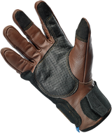 BILTWELL Belden Gloves - Chocolate/Black - Medium 1505-0201-303