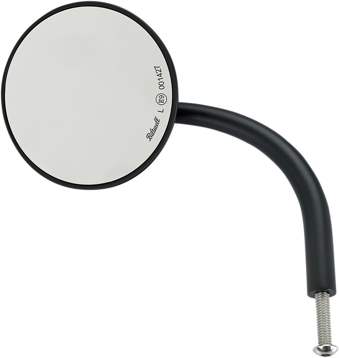 BILTWELL Mirror - Round - Black 6503-400-131