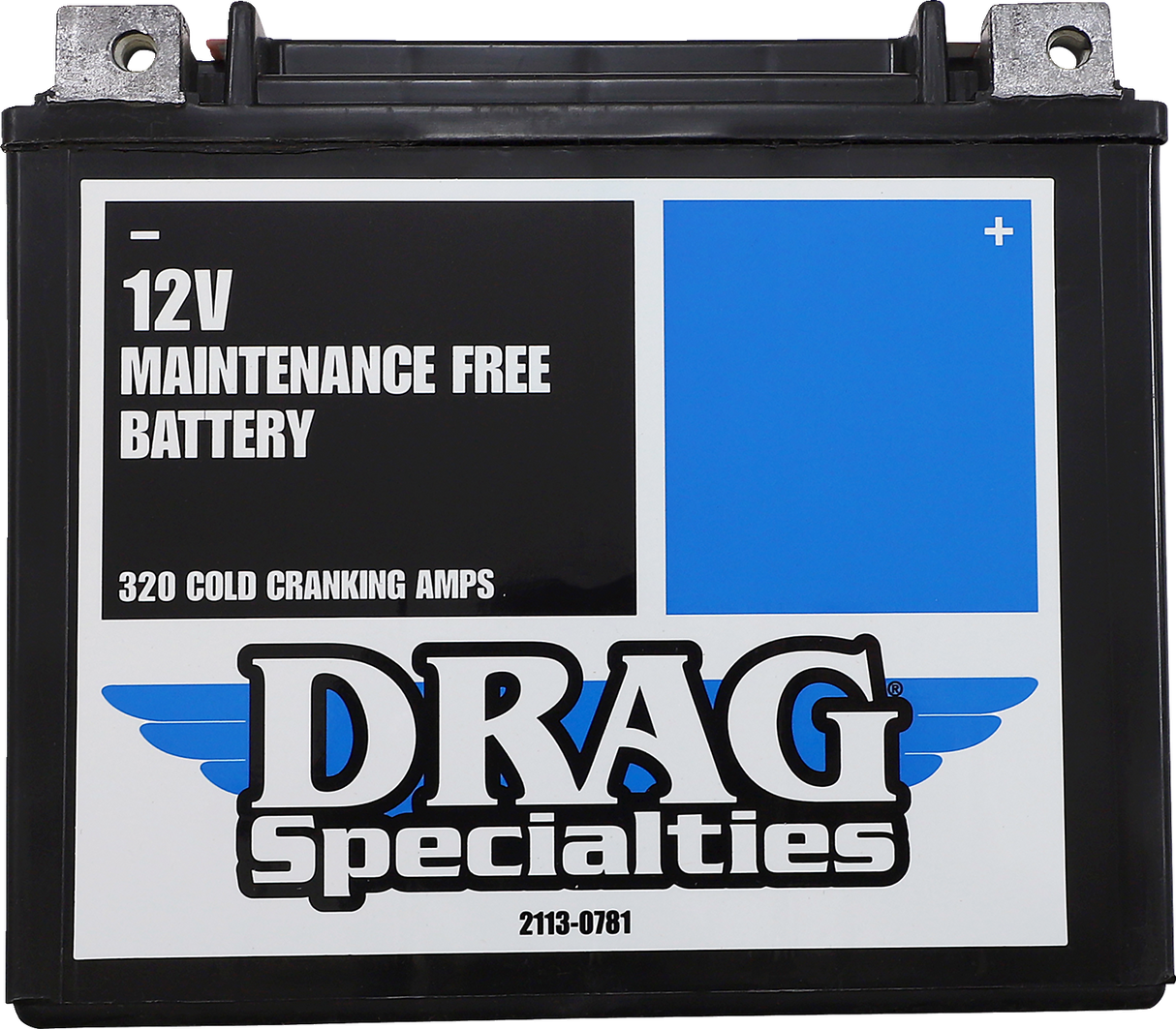 DRAG SPECIALTIES AGM Maintenance-Free Battery - YTX20HLBSFT For Harley  CTX20HL-BS FT