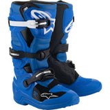 ALPINESTARS Youth Tech 7S Boots - Blue/Black/White - US 5  2015017-712-5