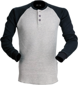 Z1R Waffle Long-Sleeve Shirt - Gray - 5XL 2840-0156