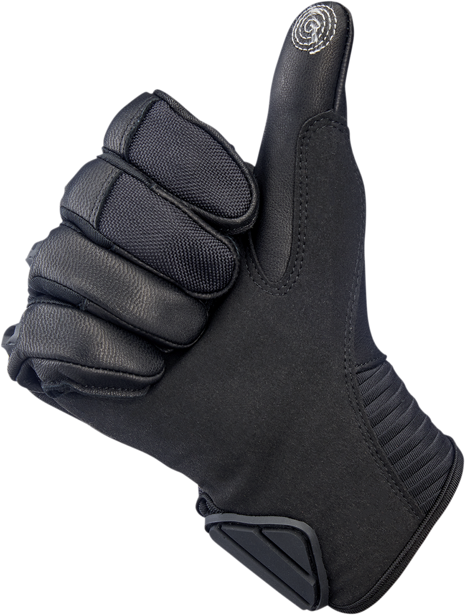 BILTWELL Bridgeport Gloves - Black Out - Large 1509-0101-304