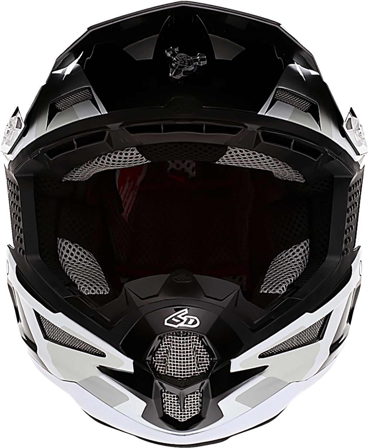 6D ATR-1 Motorcycle Helmet - Apex - White - Medium 10-4516