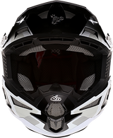 6D ATR-1 Motorcycle Helmet - Apex - White - Medium 10-4516