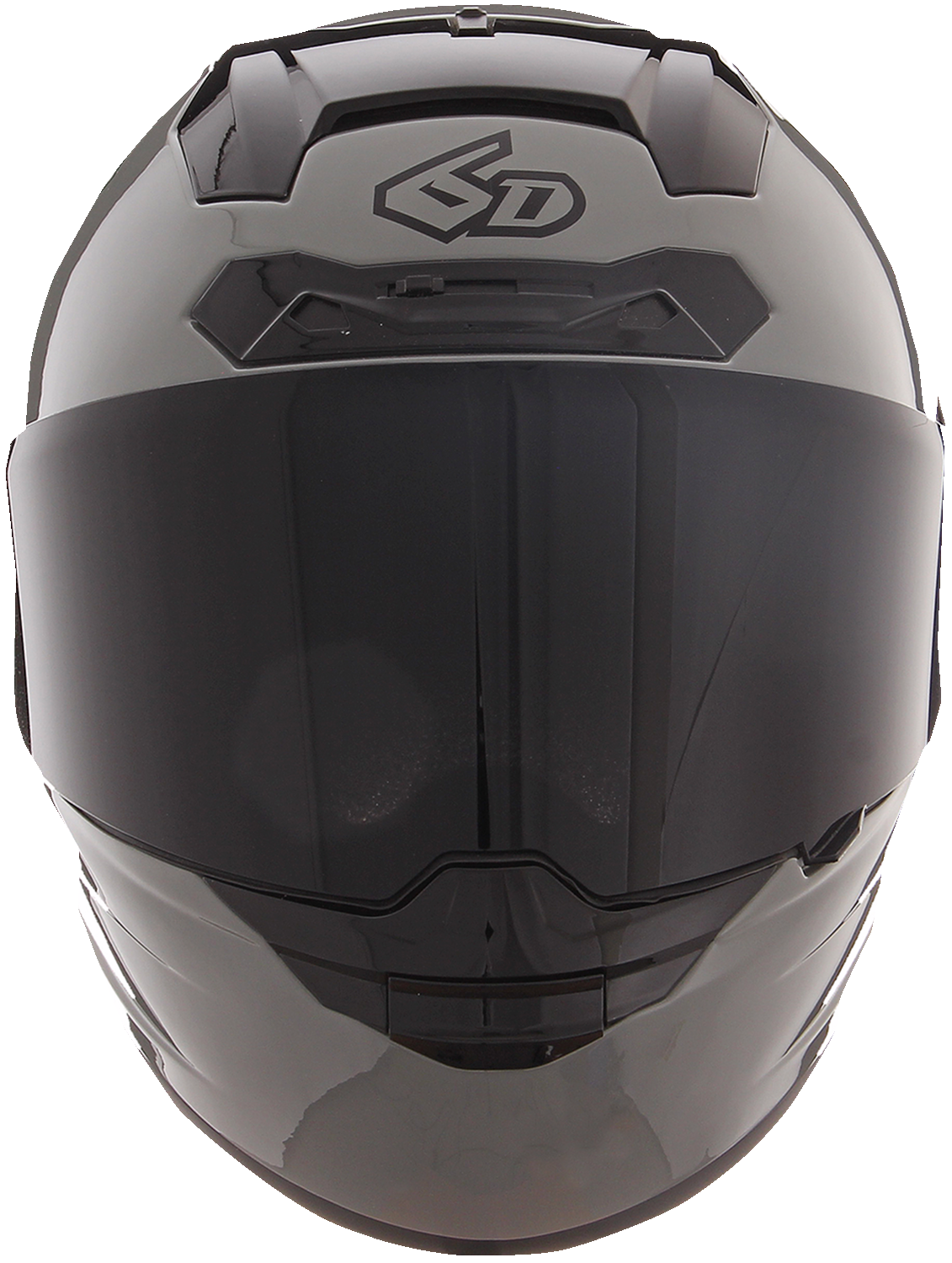 6D ATS-1R Motorcycle Helmet - Gloss Gray - Small 30-0975