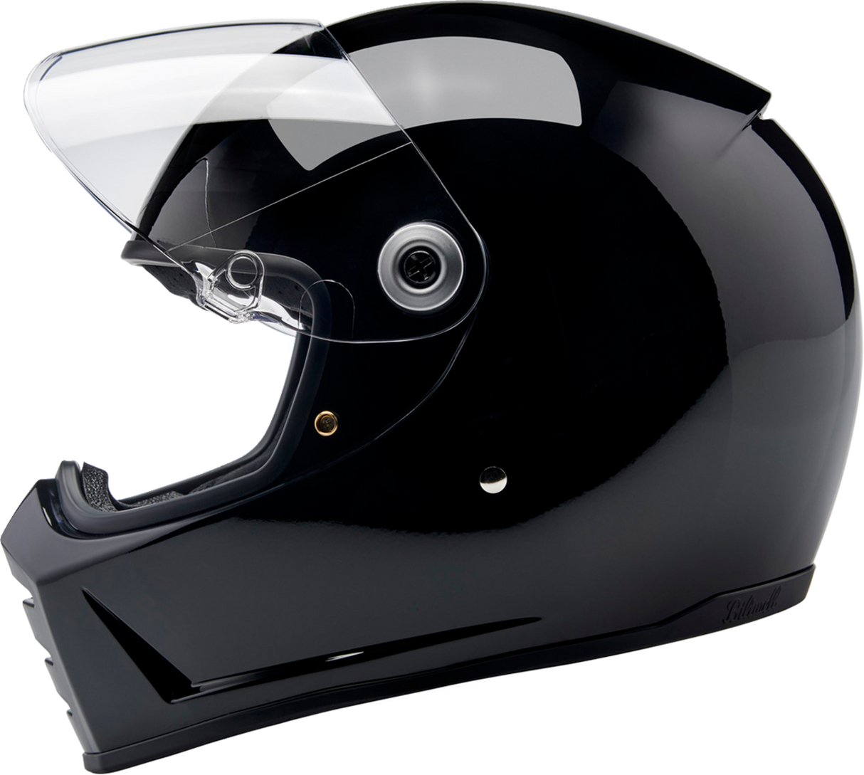 BILTWELL Lane Splitter Helmet - Gloss Black - XS 1004-101-501