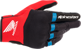 ALPINESTARS Honda Copper Gloves - Black/Bright Red/Blue - Small 3568321-1317-S