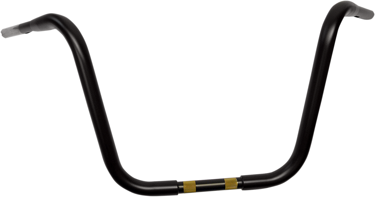 DRAG SPECIALTIES Handlebar - Buffalo Ape - 14" - TBW - Flat Black 0601-3499