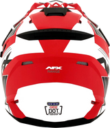 AFX FX-41 Motorcycle Helmet - Range - Matte Red - Medium 0140-0067