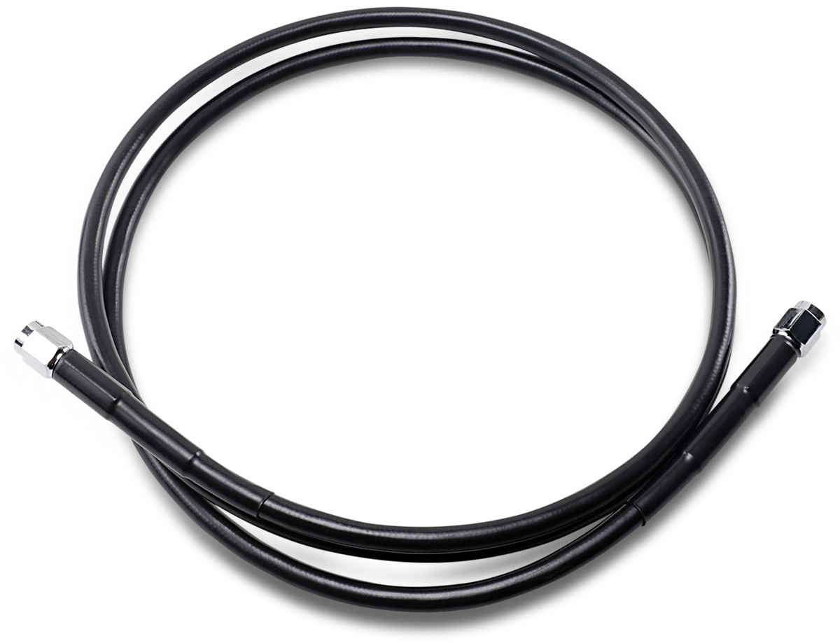 DRAG SPECIALTIES Universal Brake Line - Black - 58" 858-BLK