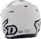 6D ATR-2Y Motorcycle Helmet - Gloss White - Large 11-5612