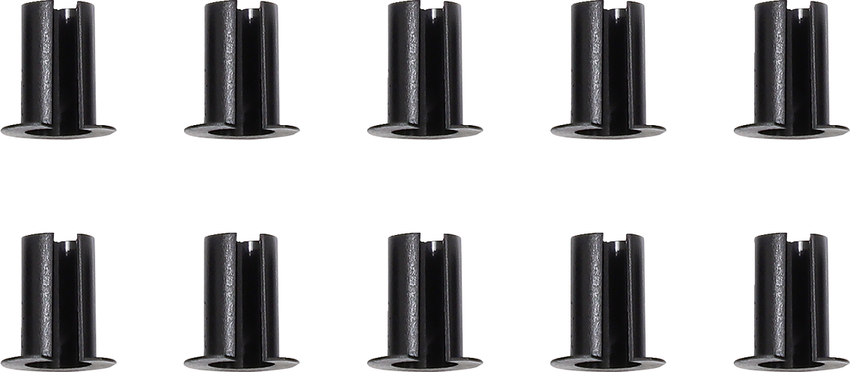 DRAG SPECIALTIES Bushing - Clutch - 10 Pack NOW BLACK PLASTIC H07-0801